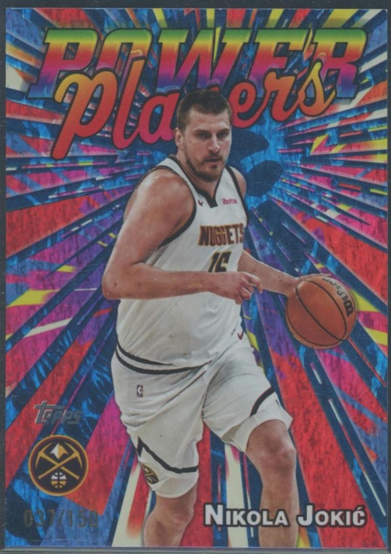 Nikola Jokic [Holo Blue Foil] #PP-12