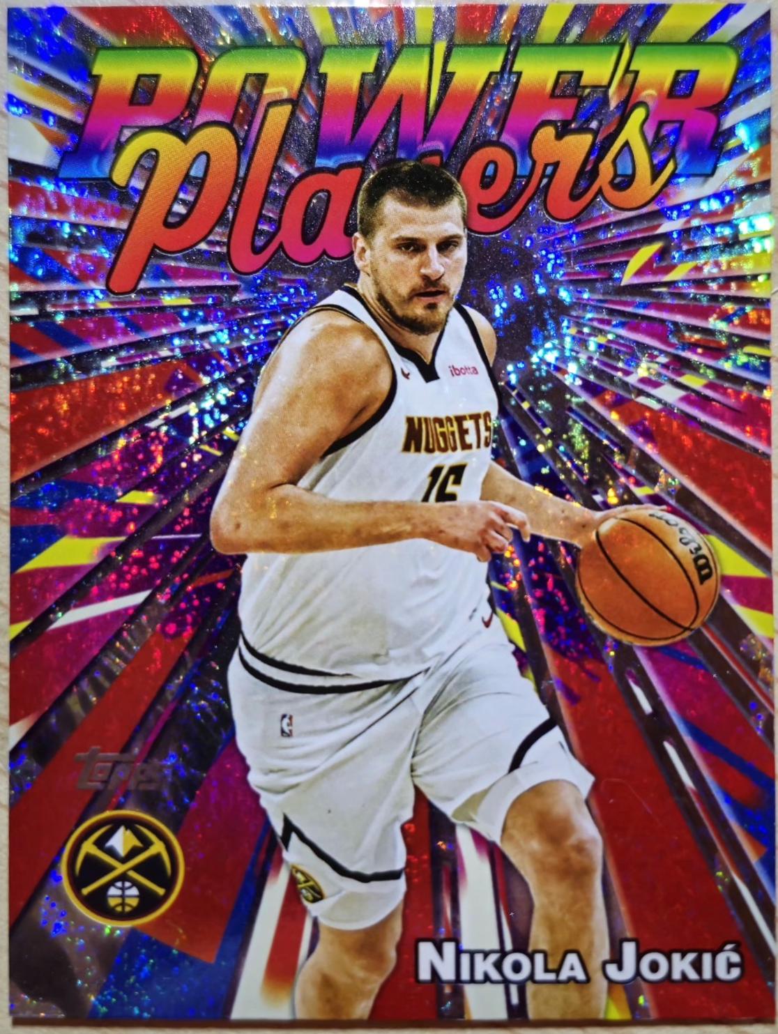 Nikola Jokic [Holo Platinum Foil] #PP-12