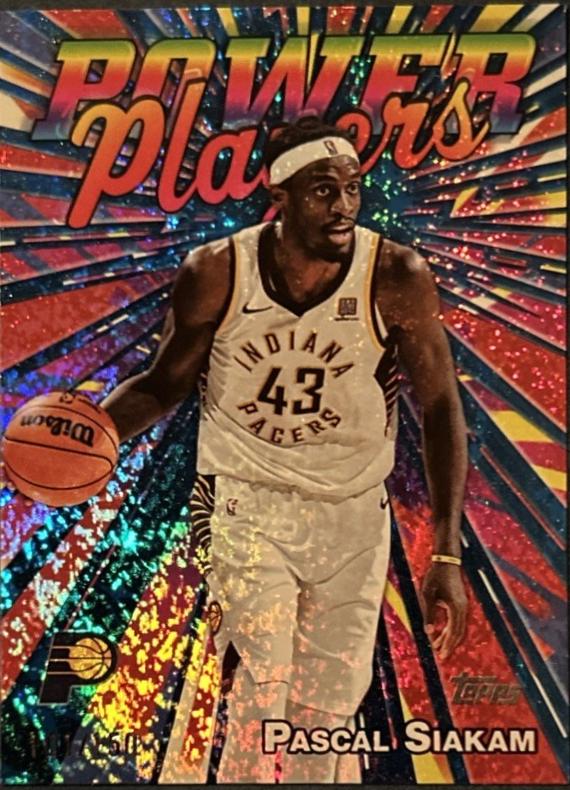 Pascal Siakam [Holo Blue Foil] #PP-3
