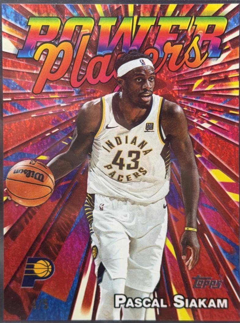 Pascal Siakam [Holo Red Foil] #PP-3