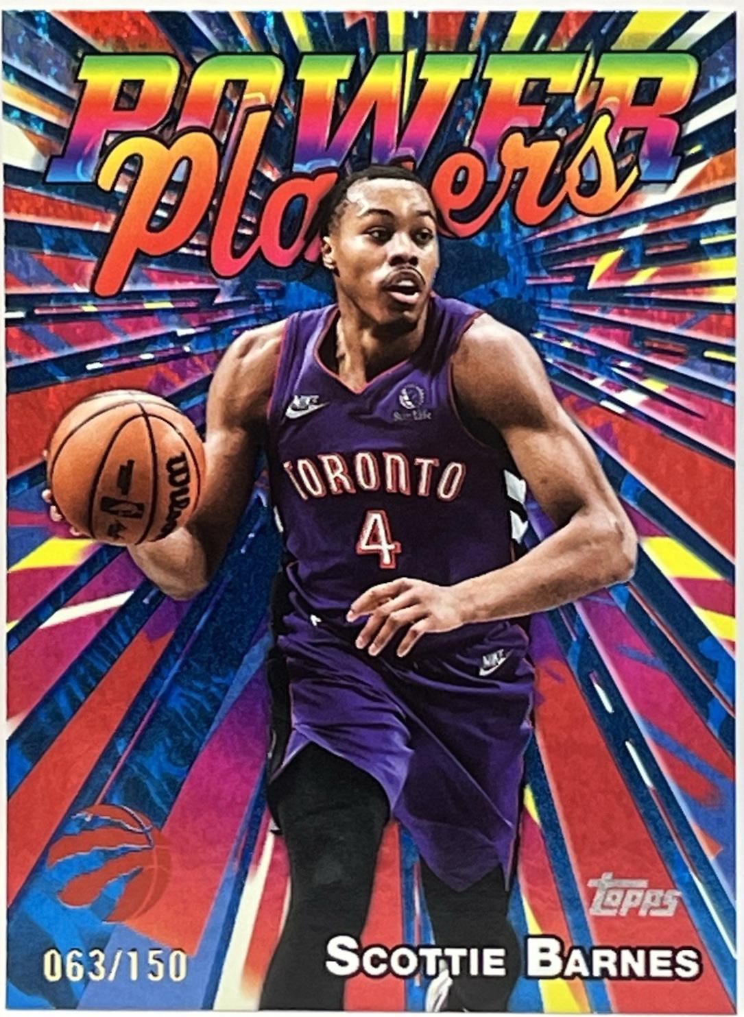 Scottie Barnes [Holo Blue Foil] #PP-9