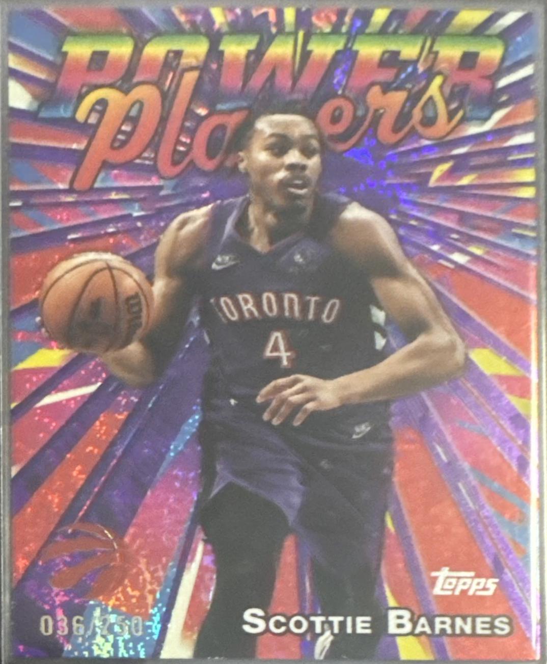 Scottie Barnes [Holo Purple Foil] #PP-9