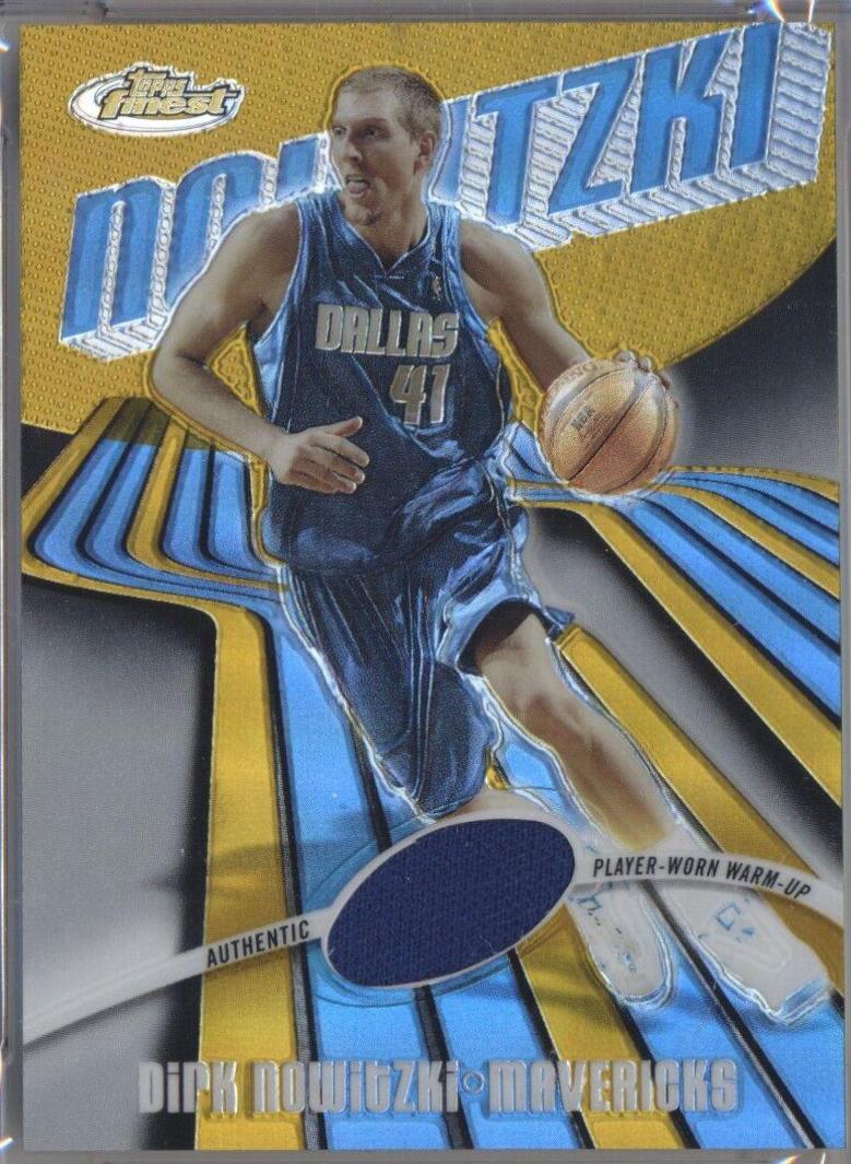 Dirk Nowitzki [Jersey Gold Refractor] #120