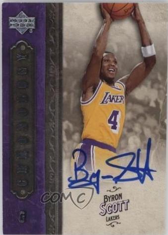 Byron Scott [Auto] #16