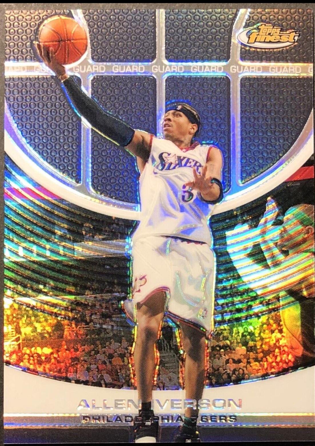 Allen Iverson [Black Refractor] #38