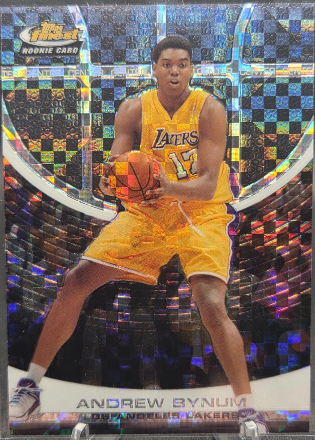 Andrew Bynum [Black X Fractor] #115