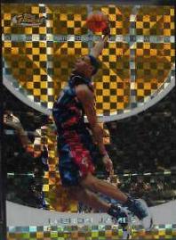 LeBron James [Gold X Fractor] #85