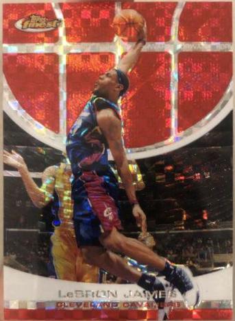 LeBron James [Red X Fractor] #85