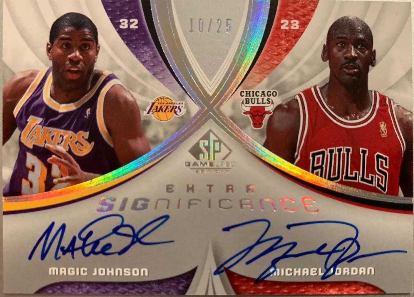 Michael Jordan [Dual Autographed] #XSIG-MM