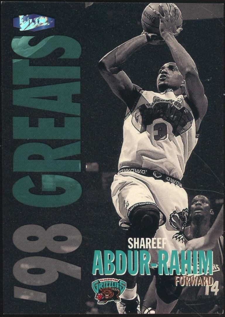 Shareef Abdur-Rahim [Platinum Medallion] #249P