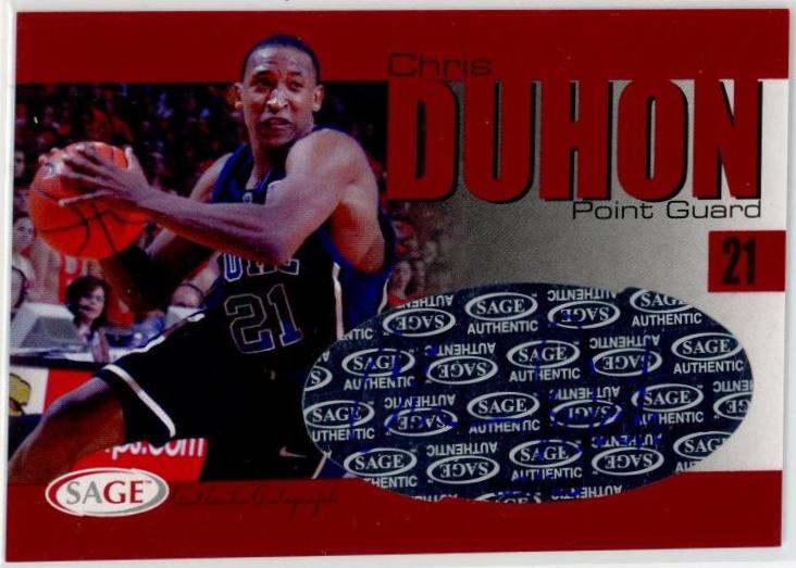 Chris Duhon #A9