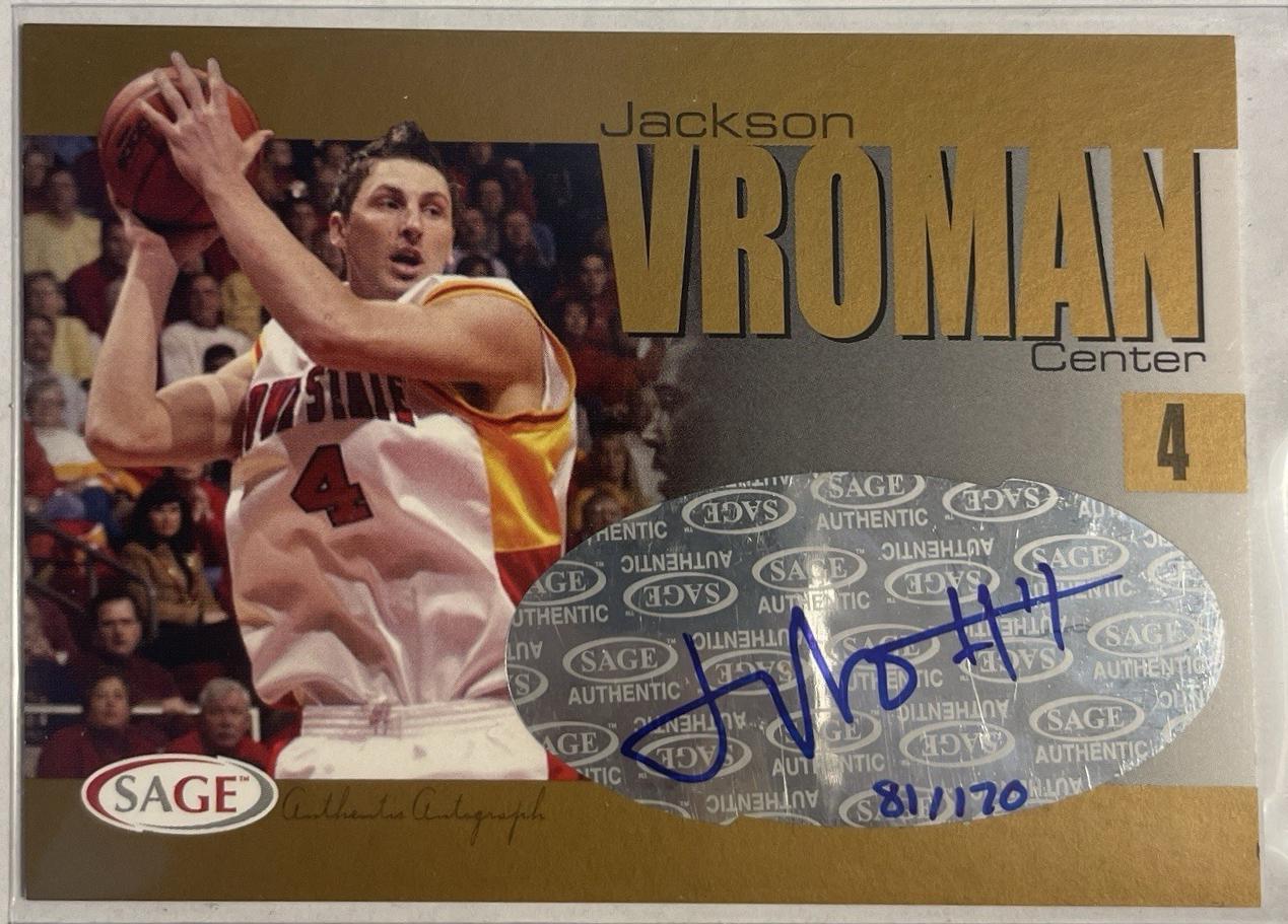 Jackson Vroman [Gold] #A35