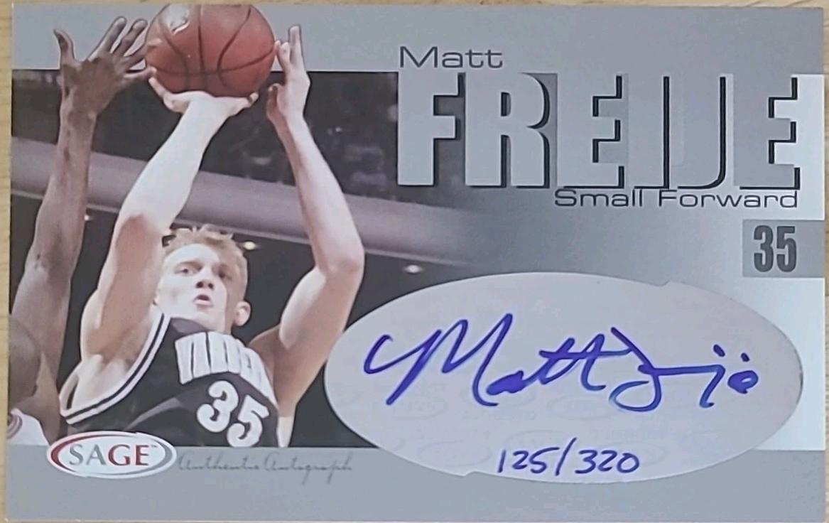 Matt Freije [Silver] #A11