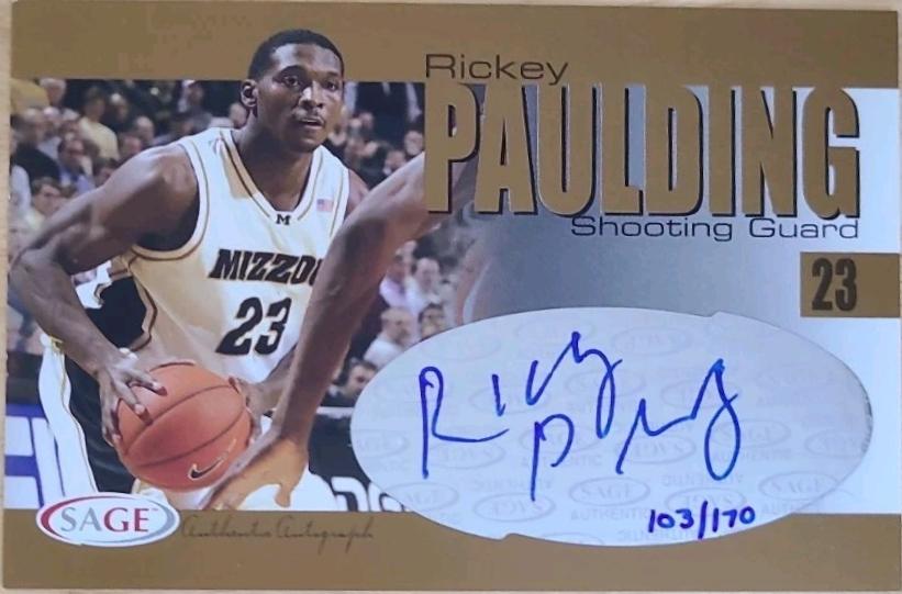 Rickey Paulding [Gold] #A25
