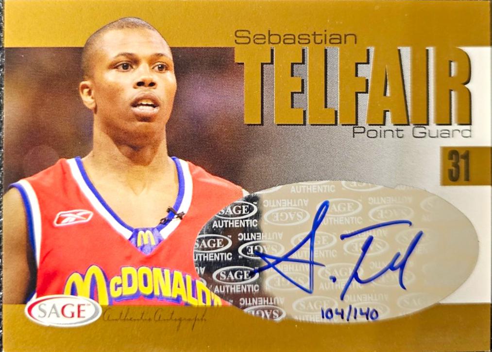 Sebastian Telfair [Gold] #A33