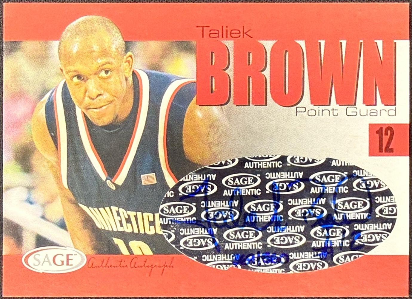 Taliek Brown #A4