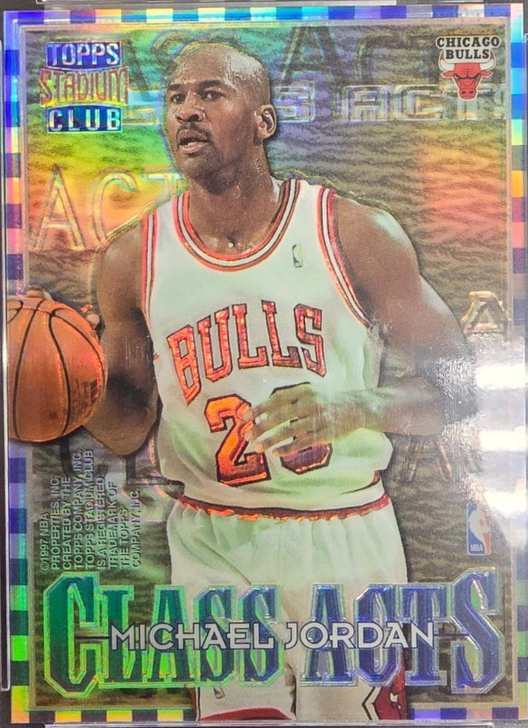 Michael Jordan / Jerry Stackhouse [Atomic Refractor] #CA1