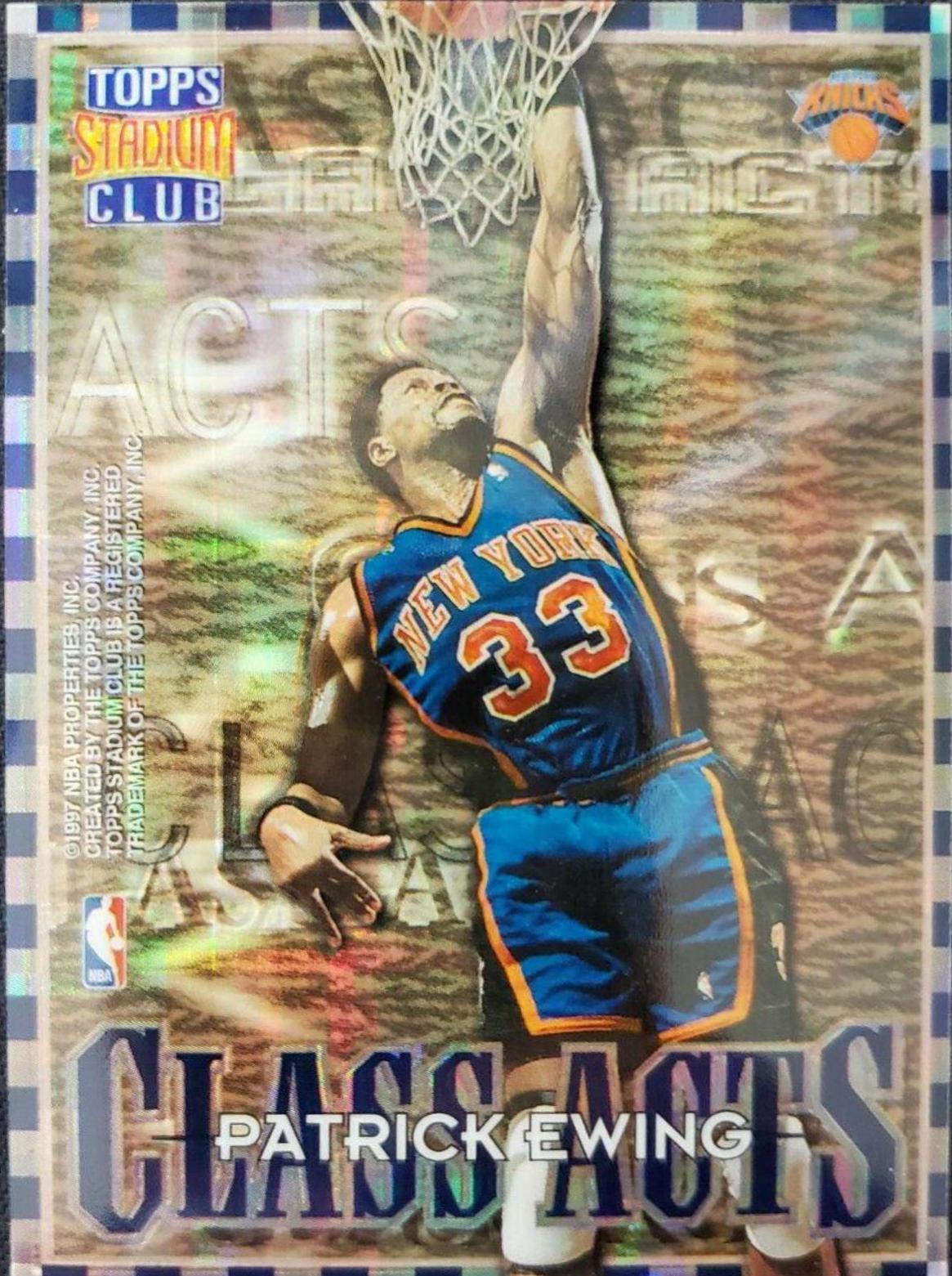 Patrick Ewing / Alonzo Mourning #CA2