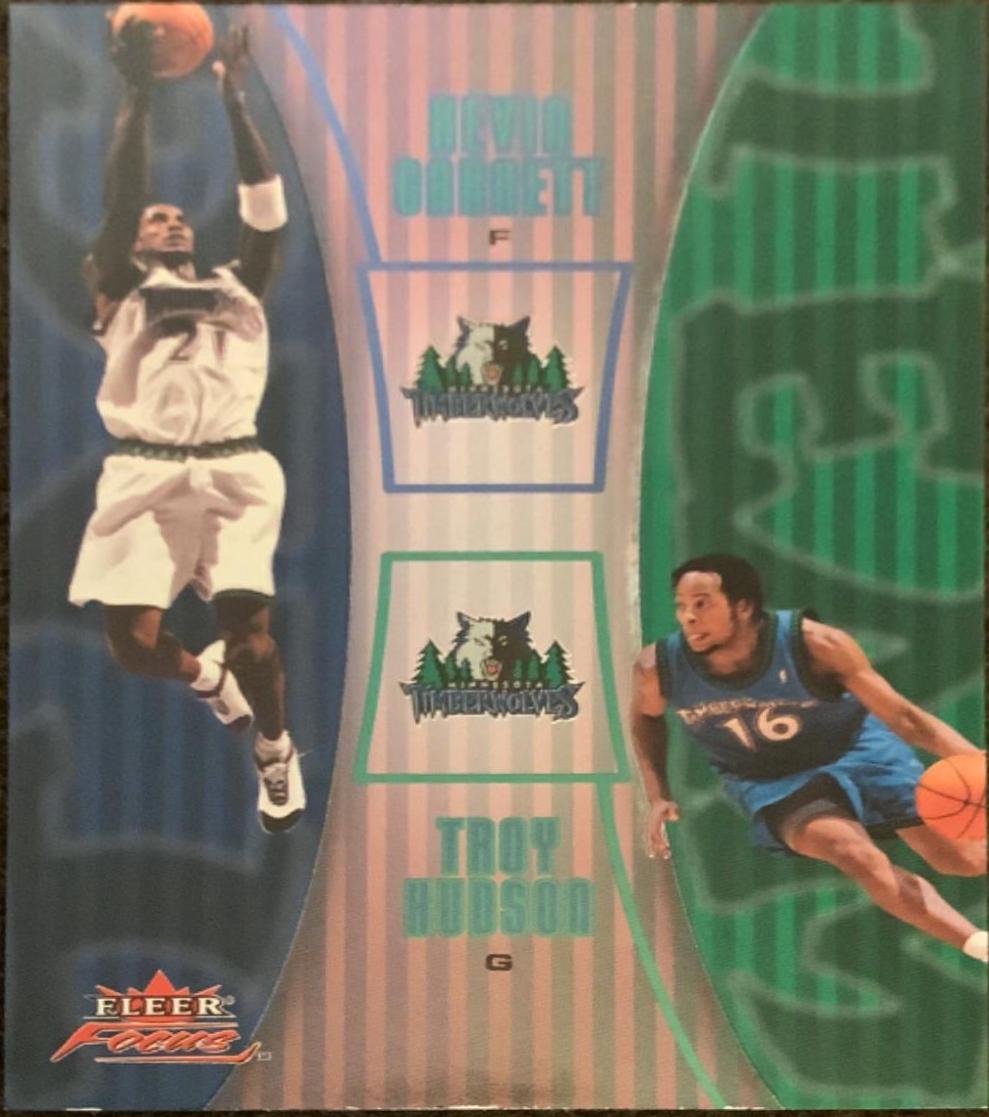 Kevin Garnett/ Troy Hudson #5TT