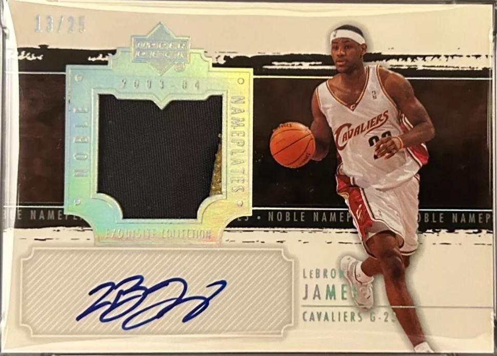 Lebron James [Noble Nameplate] #NN-LJ