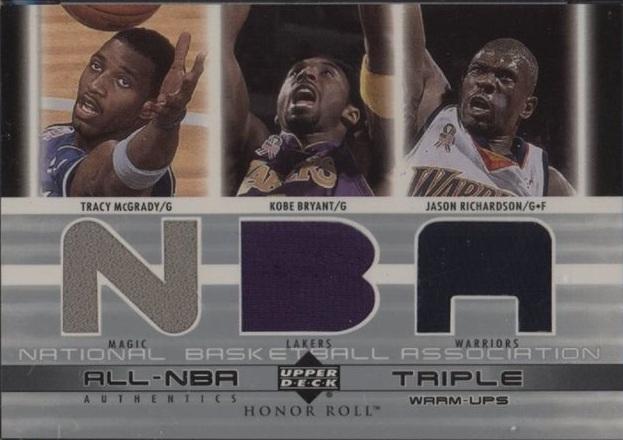 Tracy McGrady / Kobe Bryant / Jason Richardson #TM/KB/JR