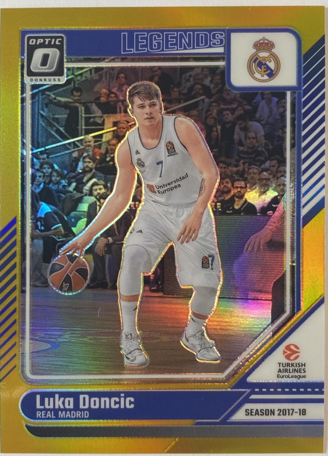 Luka Doncic [Gold Optic] #162