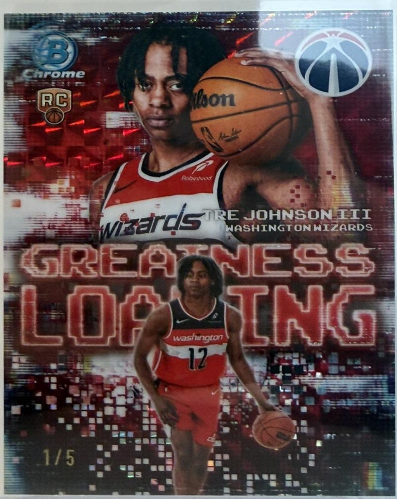Tre Johnson III [Red Geometric] #GL-6