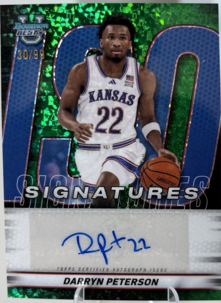 Darryn Peterson [Green Mini-Diamond Refractor] #IS-DP
