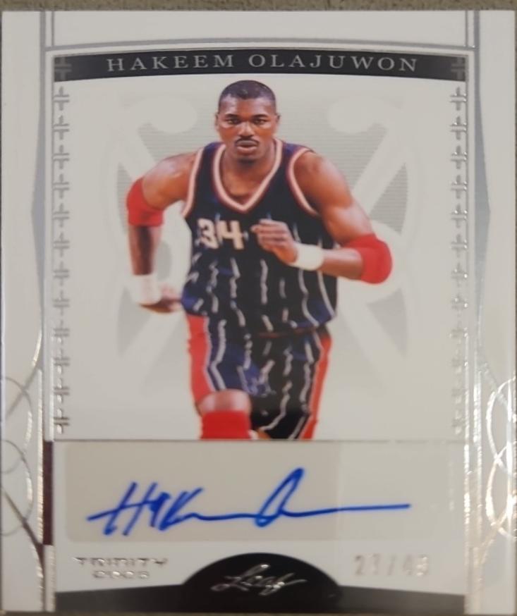 Hakeem Olajuwon [Silver] #BA-HO1