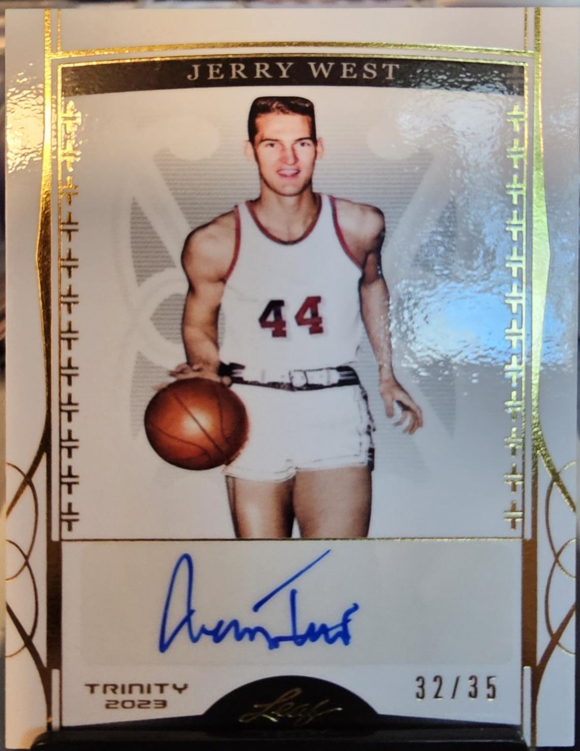 Jerry West [Gold] #BA-JW3