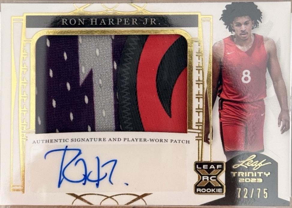 Ron Harper Jr. [Gold] #PA-RHJ