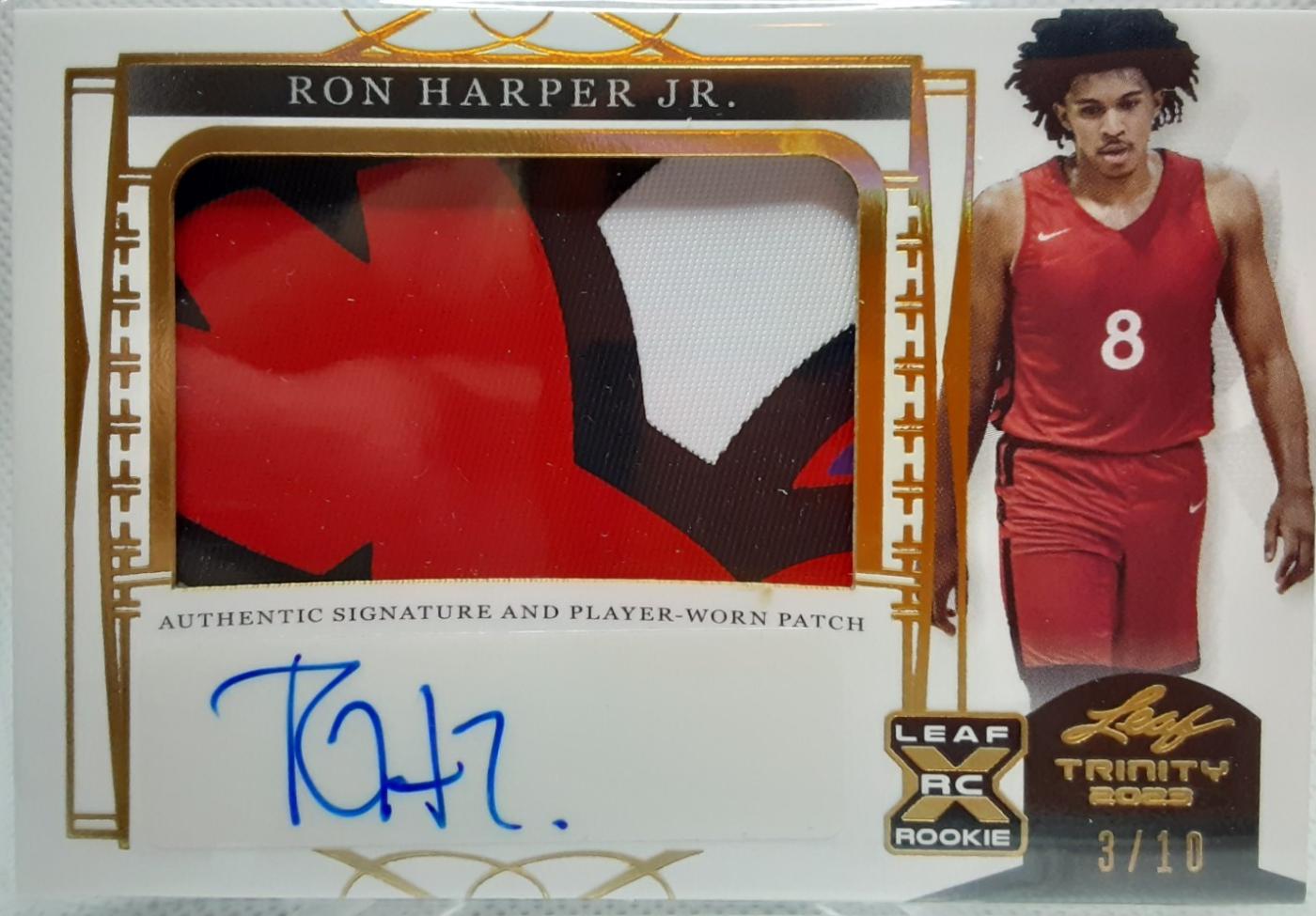 Ron Harper Jr. [Holo Platinum] #PA-RHJ