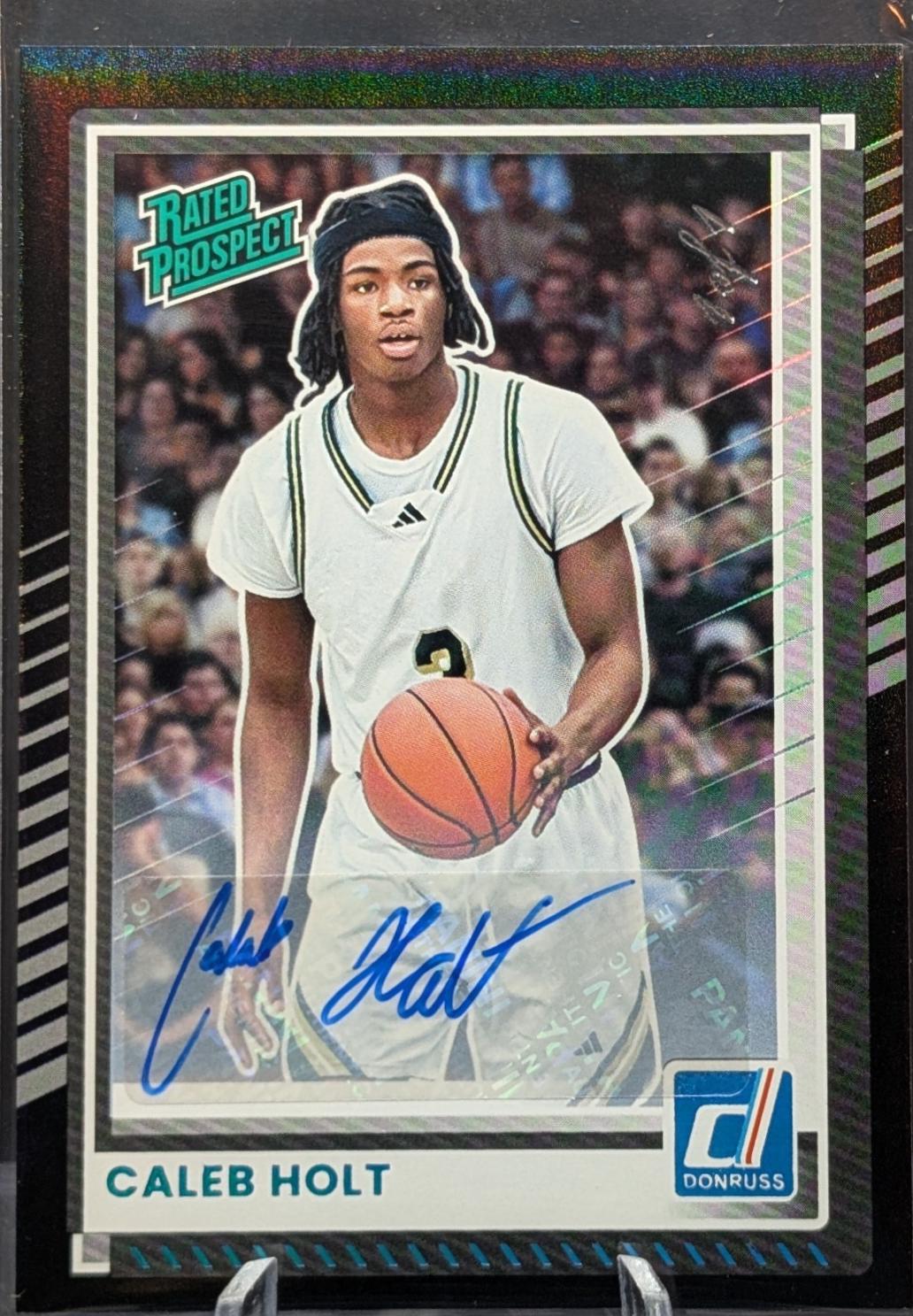 Caleb Holt [Black Autograph] #65