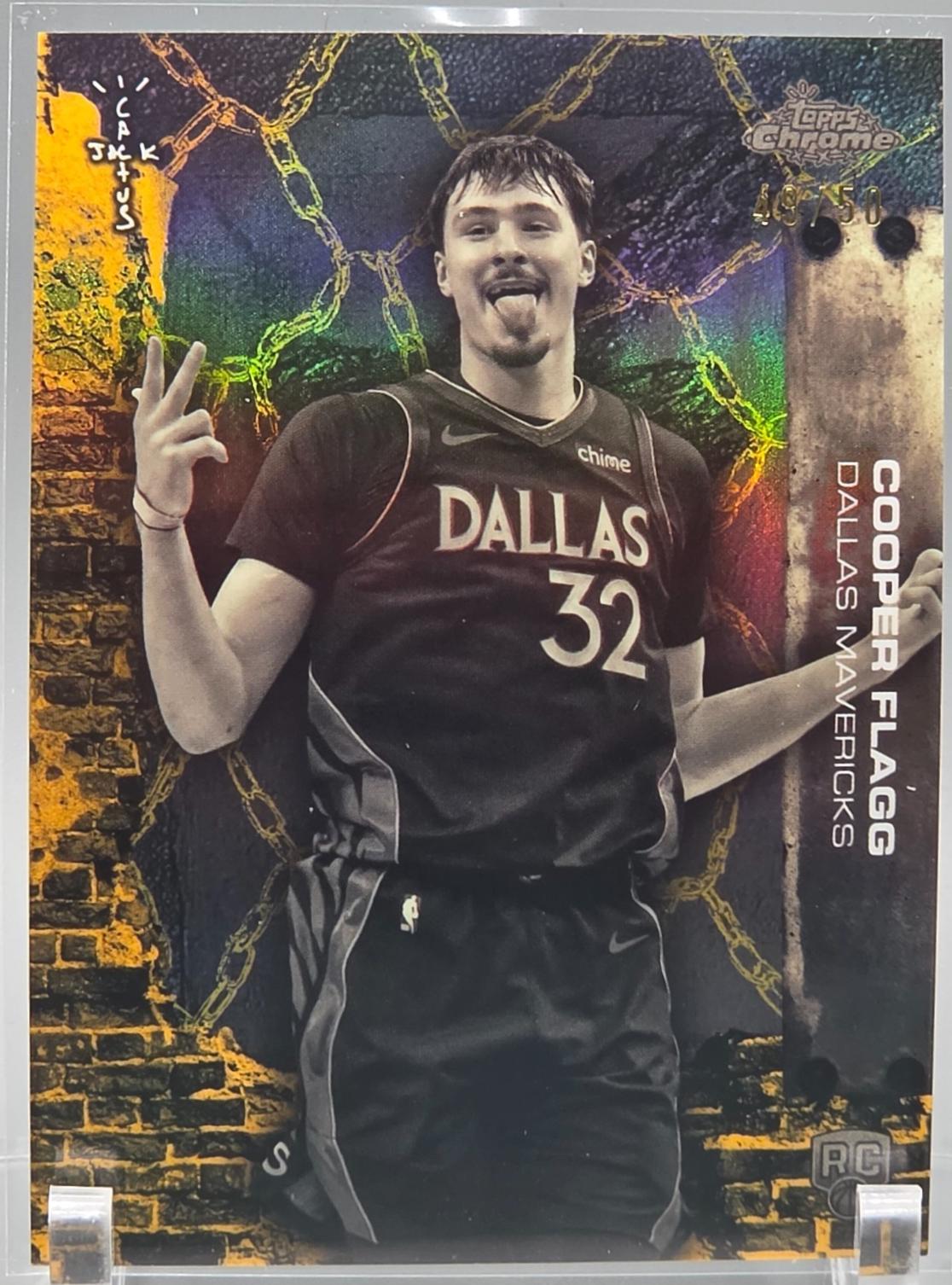 Cooper Flagg [Gold Refractor] #61