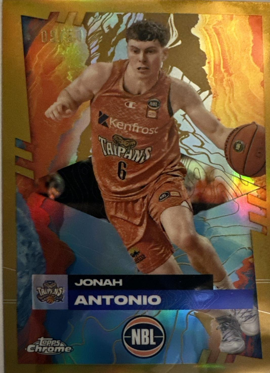 Jonah Antonio [Gold Refractor] #30