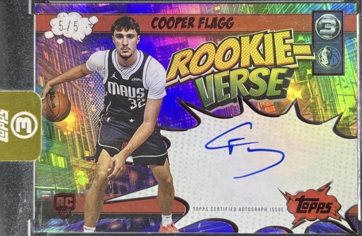 Cooper Flagg [Red] #RV-CF