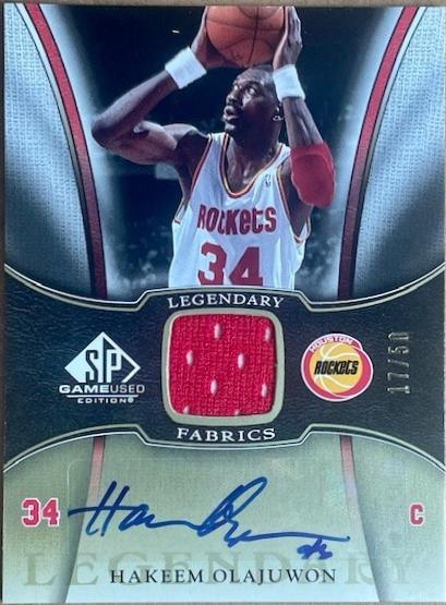 Hakeem Olajuwon [Autograph] #LF-HO