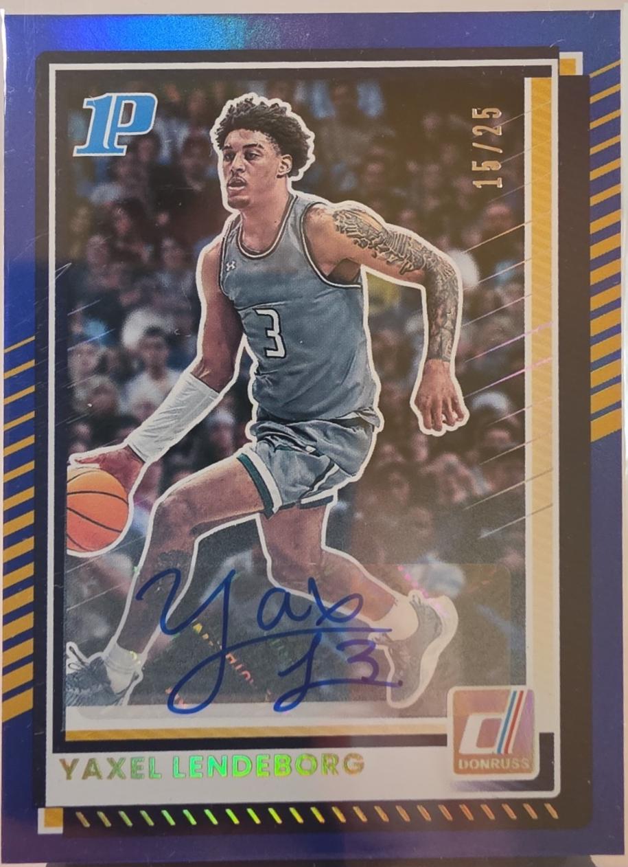 Yaxel Lendeborg [Blue Autograph] #75