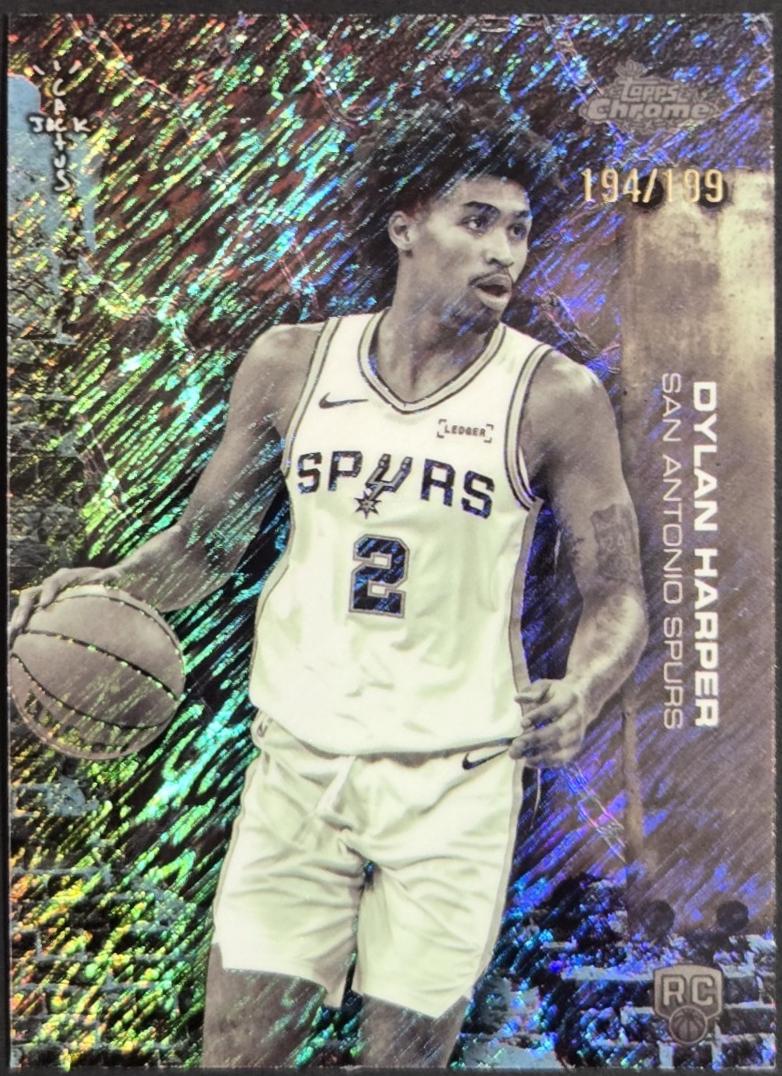 Dylan Harper [Aqua Shimmer Refractor] #62