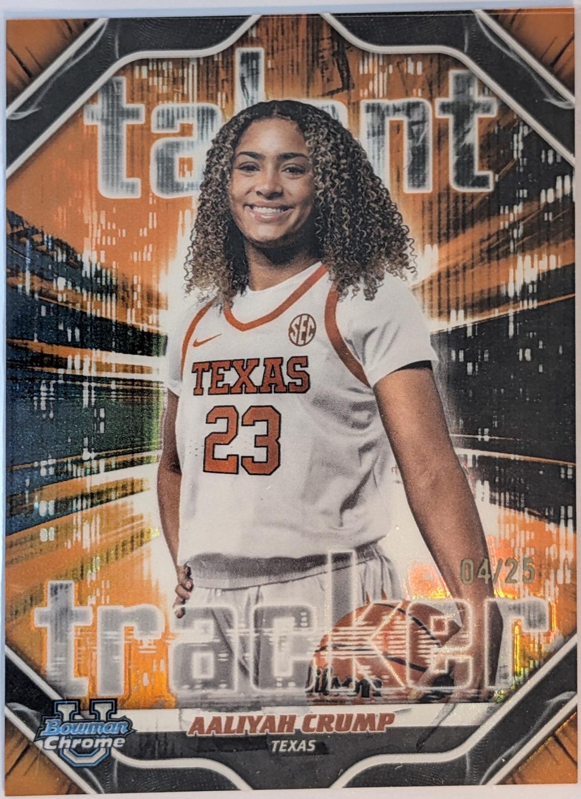 Aaliyah Crump [Orange Refractor] #TT-12