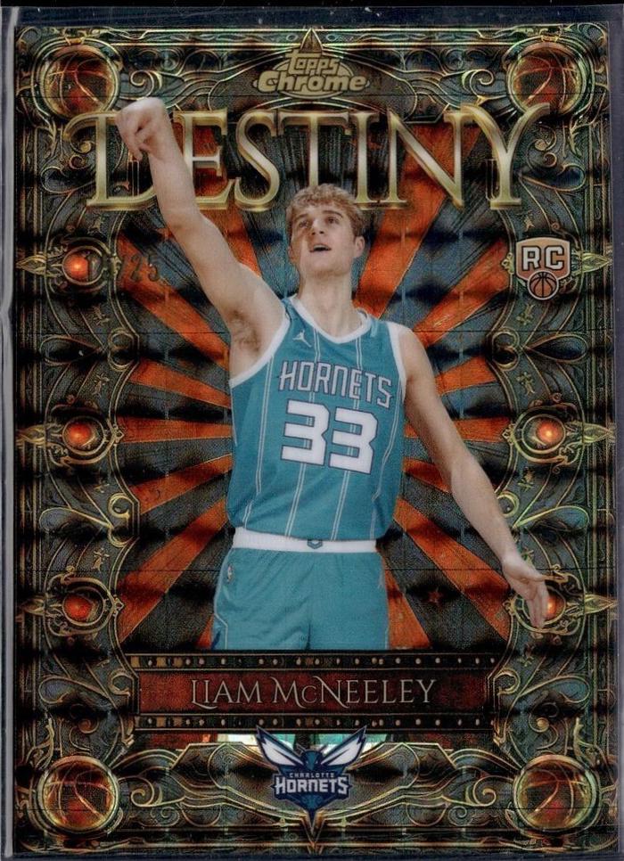 Liam McNeeley [Refractor Orange Geometric] #D-22