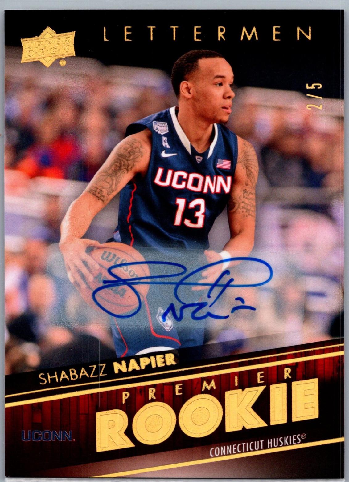 Shabazz Napier [Autograph Gold] #70