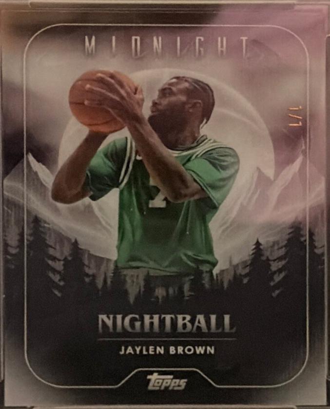 Jaylen Brown [Black Light] #NB-2