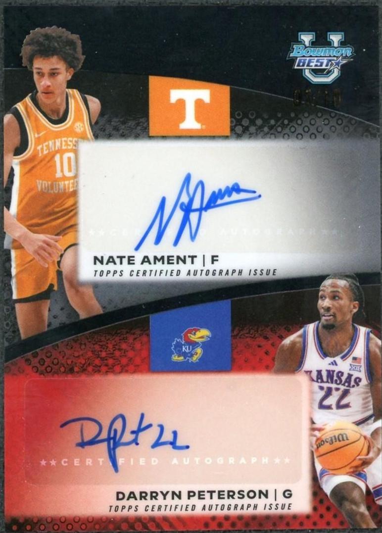 Nate Ament / Darryn Peterson [Black] #DRA-NA