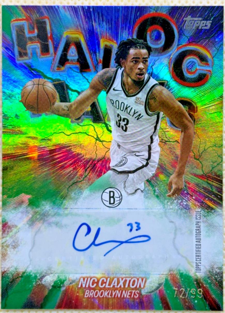 Nic Claxton [Green Rainbow] #HM-NC