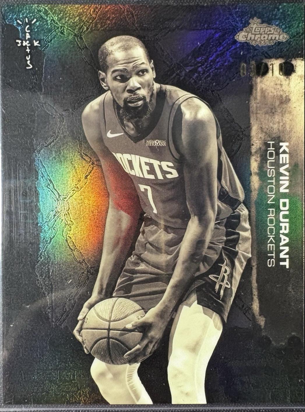 Kevin Durant [Black Refractor] #49