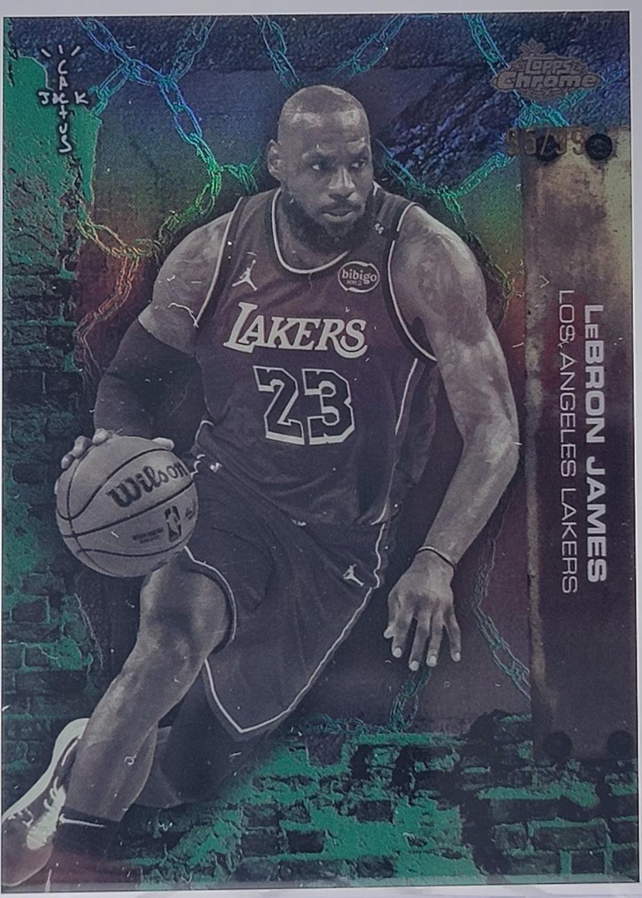 LeBron James [Green Refractor] #46