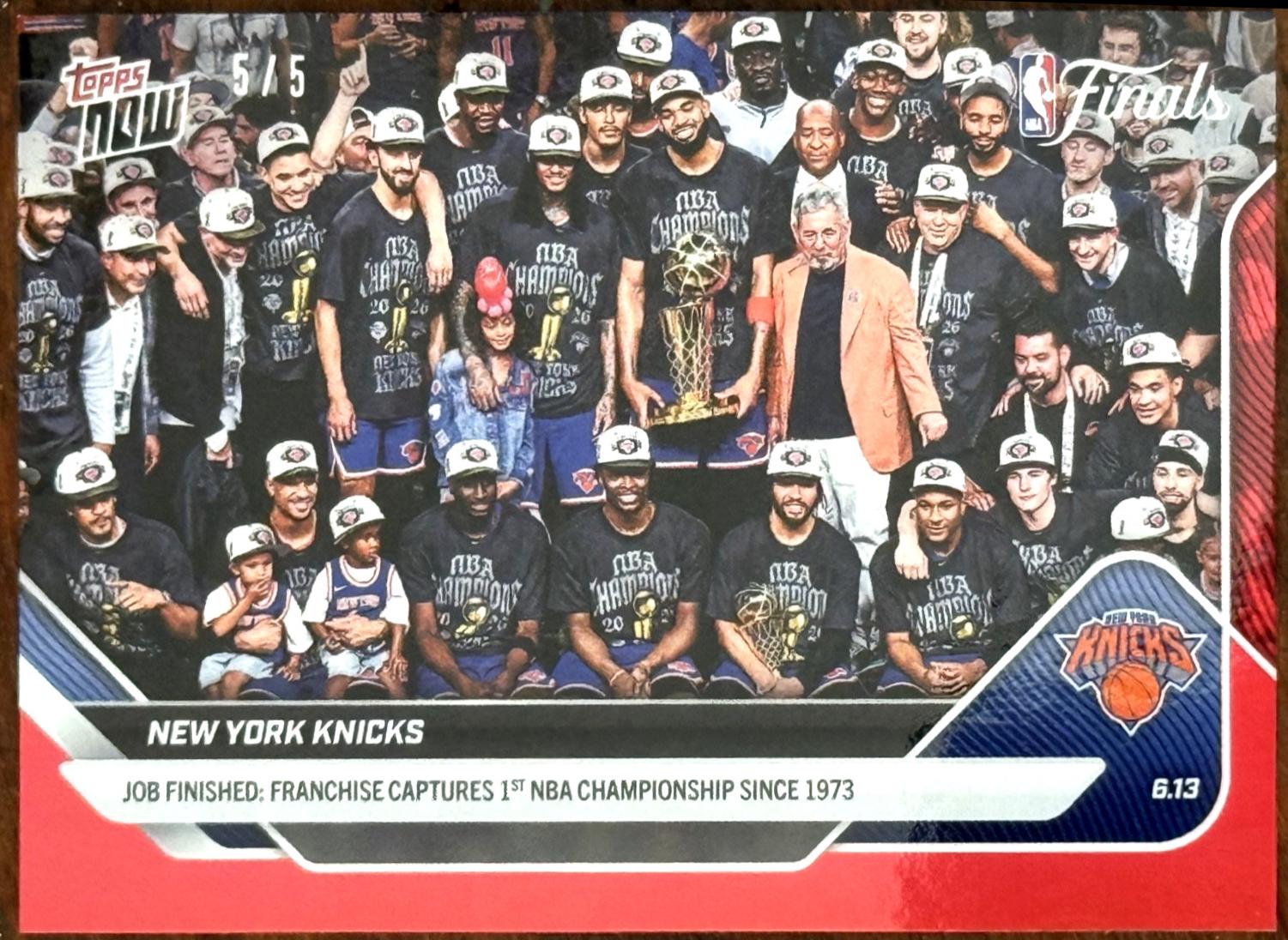 New York Knicks [Red] #341