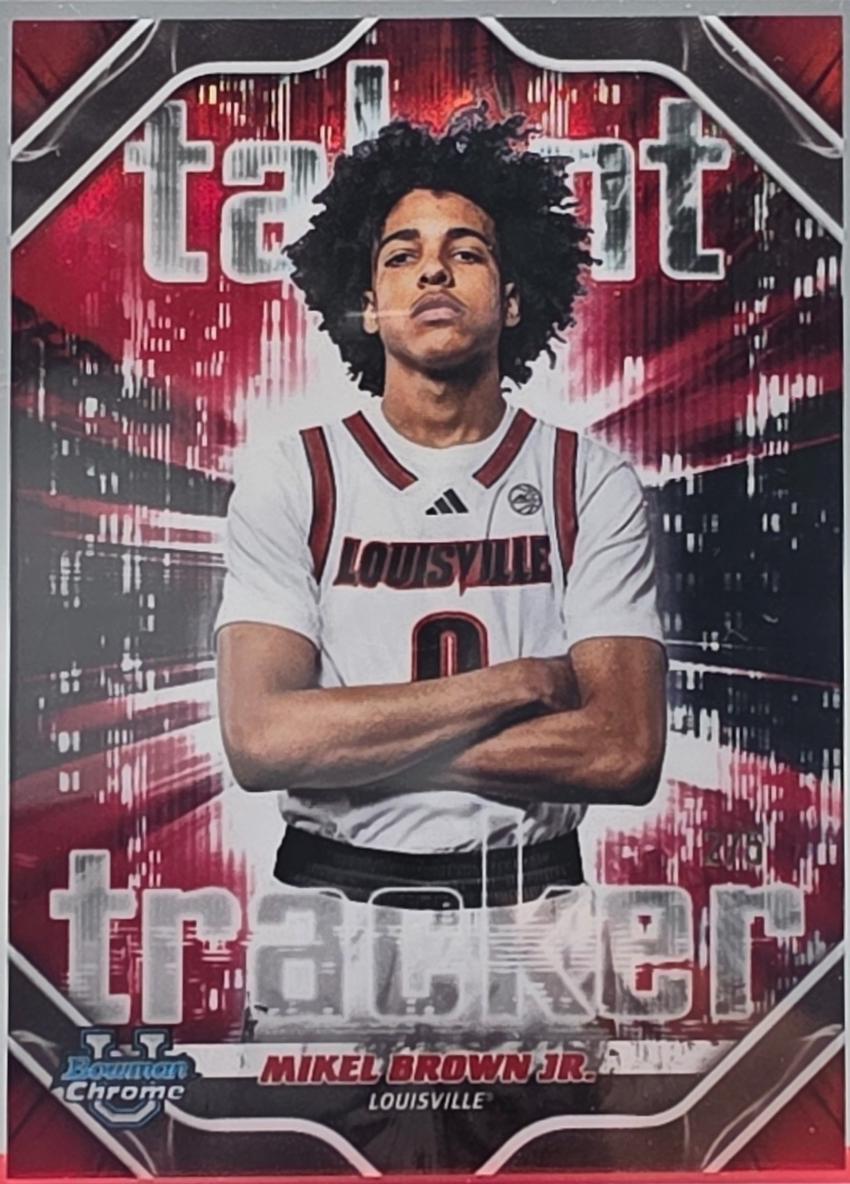 Mikel Brown Jr. [Red Geometric] #TT-11
