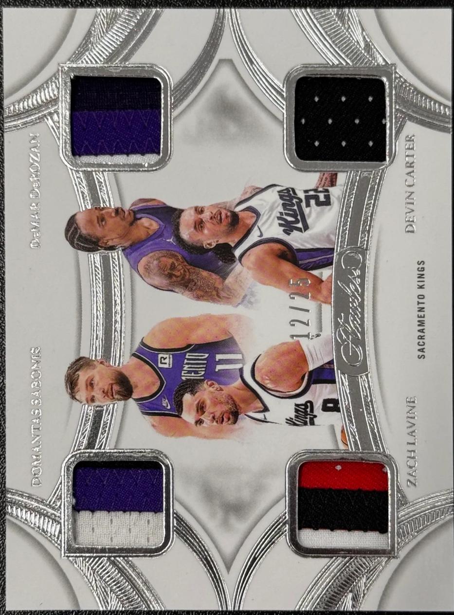 Domantas Sabonis / DeMar DeRozan / Devin Carter / Zach LaVine #QP-SAC